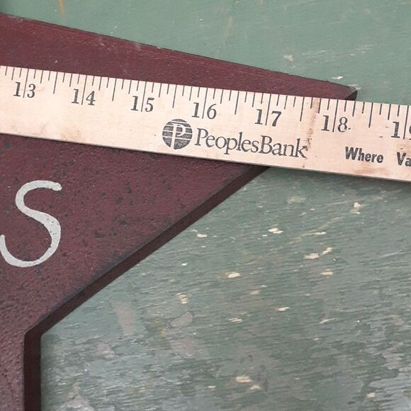 8 pc. Set of the "Spirit of Chrismas" wood ornaments and handmade star - Picture 9 of 15